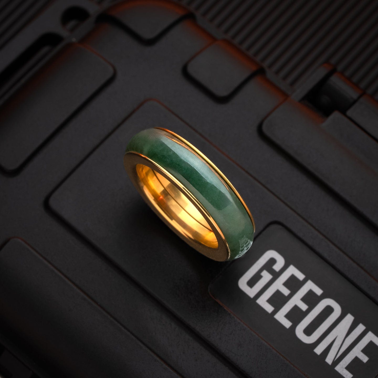 S.X Technology 只禁优惠代码 She Jie Ring Jade / Size #9