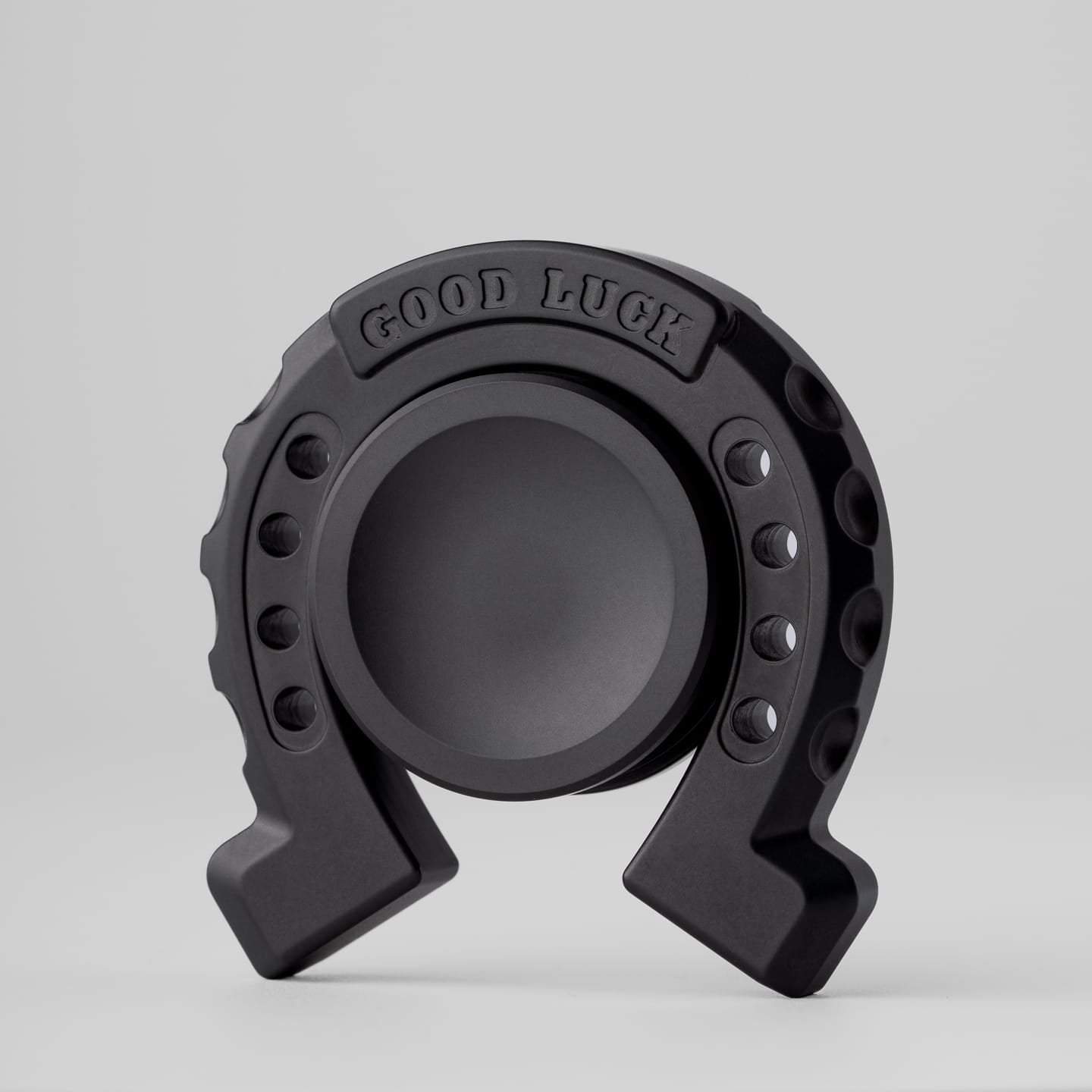 SAO EDC 只禁优惠代码 Lucky Horseshoe Spinner Blasted Zirconium