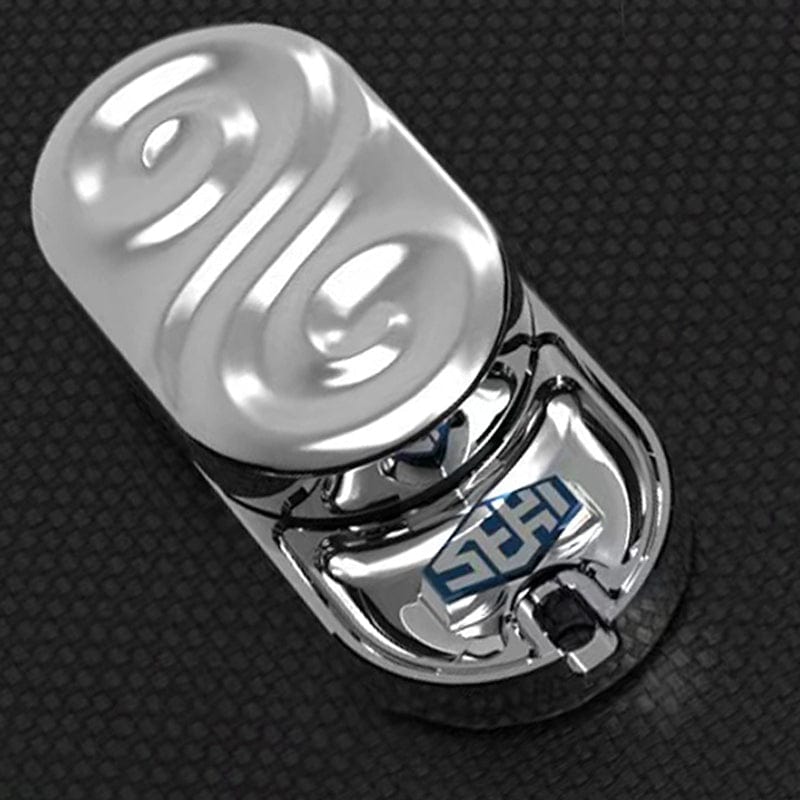 SEKI Fidget Slider Ripple2.0-Rain Polished Stainless Steel-SEKI logo plate (Ships in 70 days)