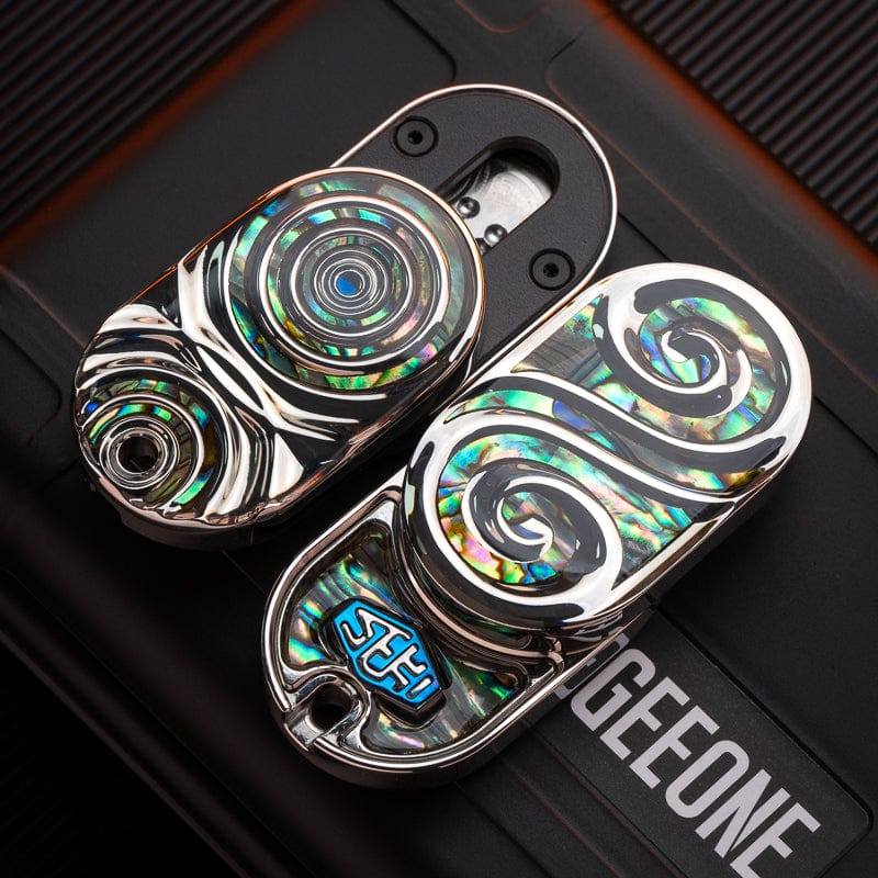 SEKI Fidget Slider Ripple2.0-Rain Rain / Green shell (coating)-SEKI logo plate