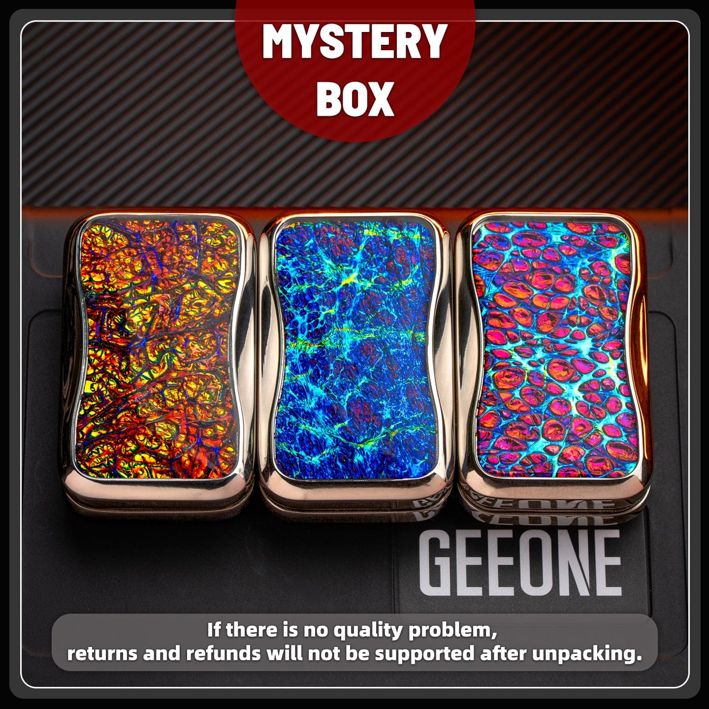 Sky Nest EDC 禁店铺满减及优惠代码 Shim Shy Titanium-Mystery box (1pc) in stock