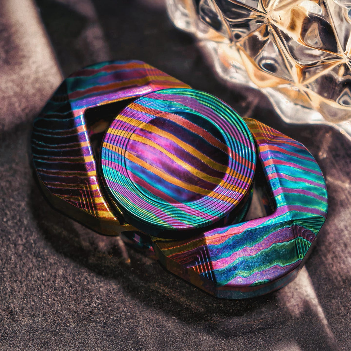 Spinmoon EDC 只禁优惠代码 Fa Cai Zircuti - Rainbow