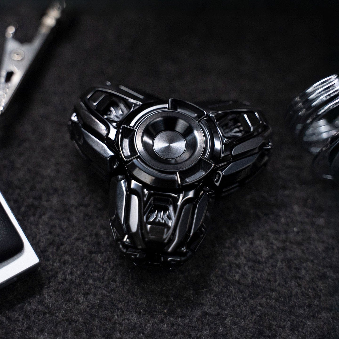 TIER I 只禁优惠代码 Jing Xian-Open Armor Spinner Polished Zirconium (ships at the beginning of the May)