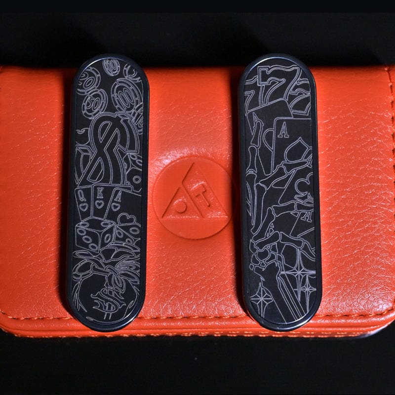 TIER I Fidget Slider Guandan Polished Zirconium (gambler) ships in 7 days