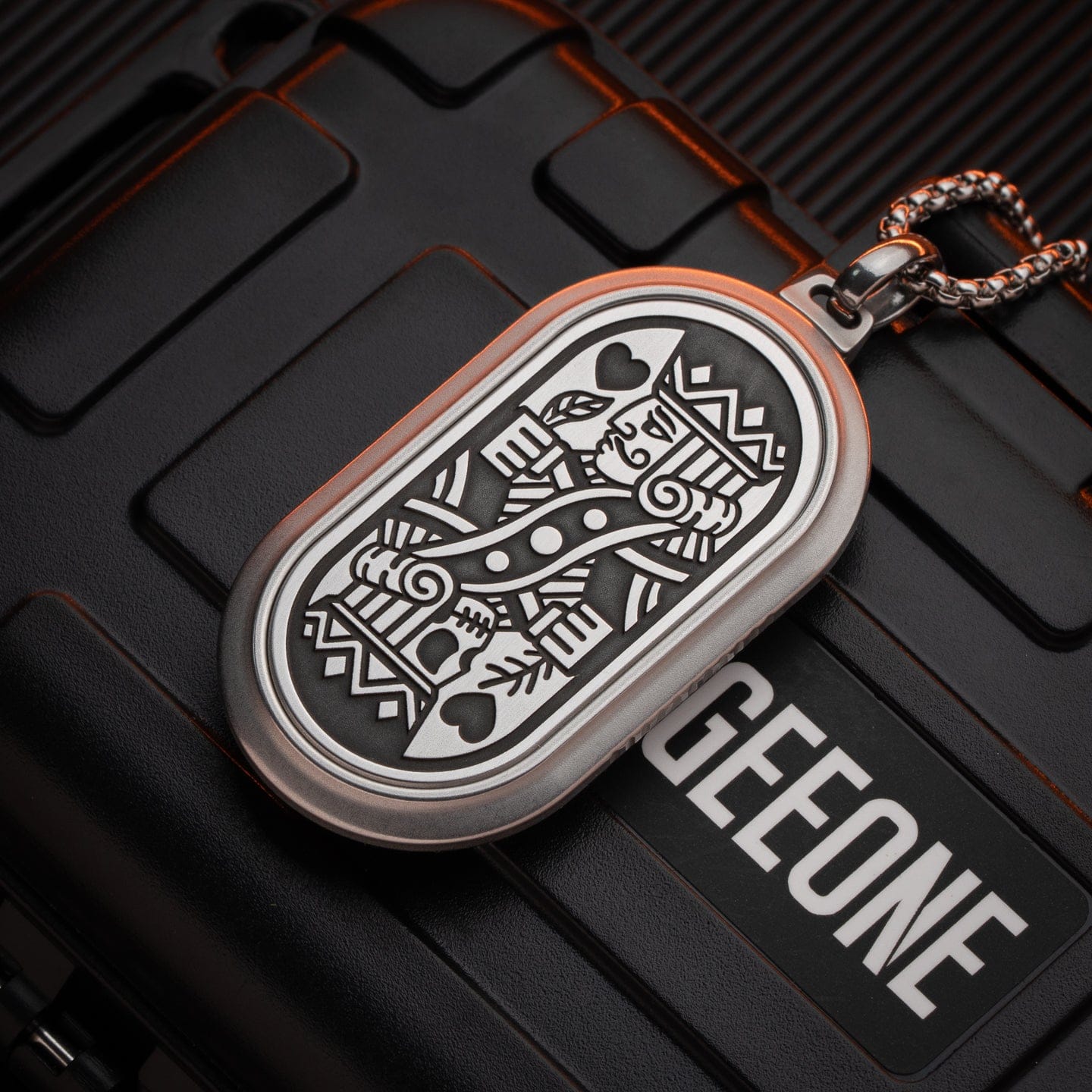 TK EDC 只禁优惠代码 GLIDE Stonewashed Stainless Steel