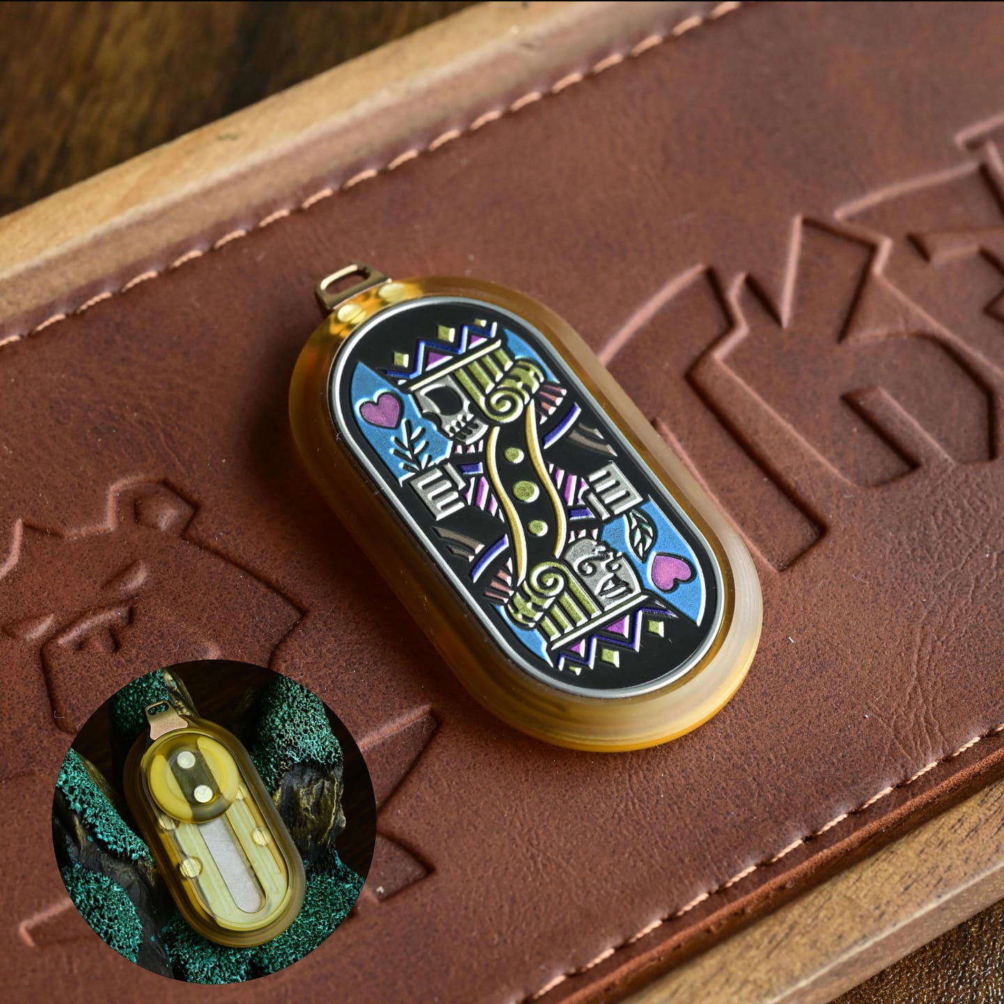 TK EDC 只禁优惠代码 Glide Ultem (PEI)+Titanium