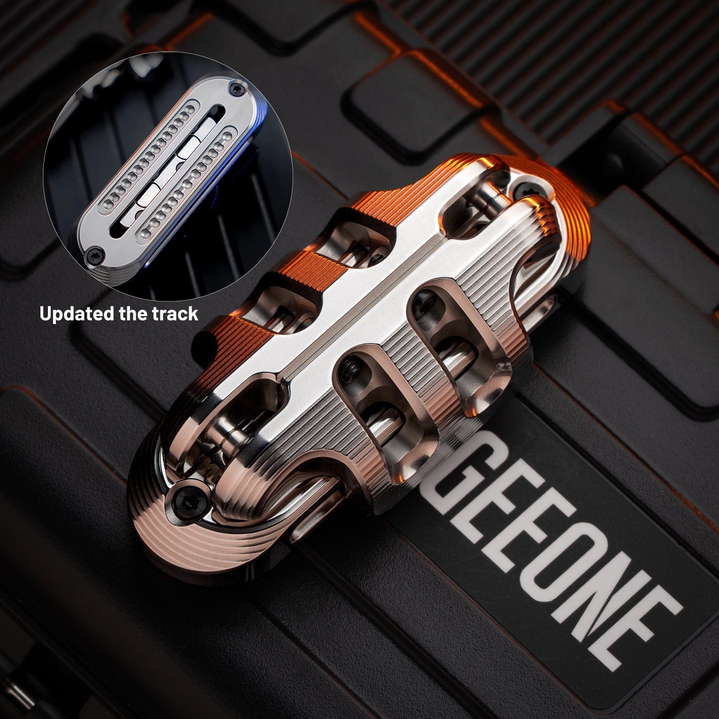 WANWU 只禁优惠代码 EXOSKELETON EXOSKELETON / Stonewashed Stainless Steel (ships in 7 days)