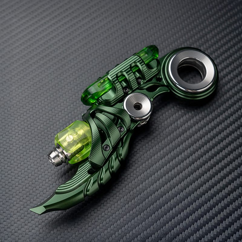 WANWU 只禁优惠代码 Exoskeleton Paraskeleton+Iron Egg+Artificial Eye / Al+PMMA+SS-green anodizing (ships in 7 days) without Exoskeleton