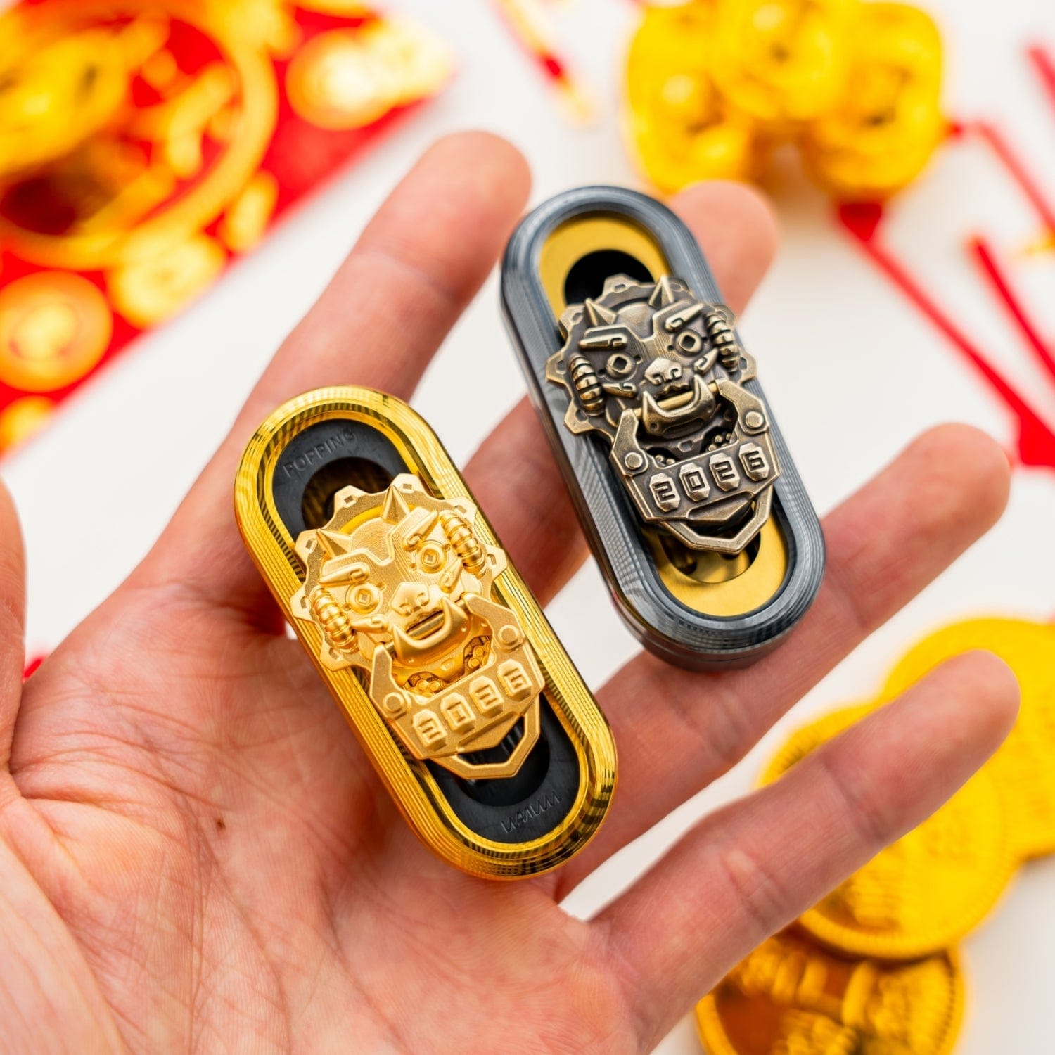 WANWU, POPPING (Cyber Jiaotu), Fidget Slider, Metal fidget slider