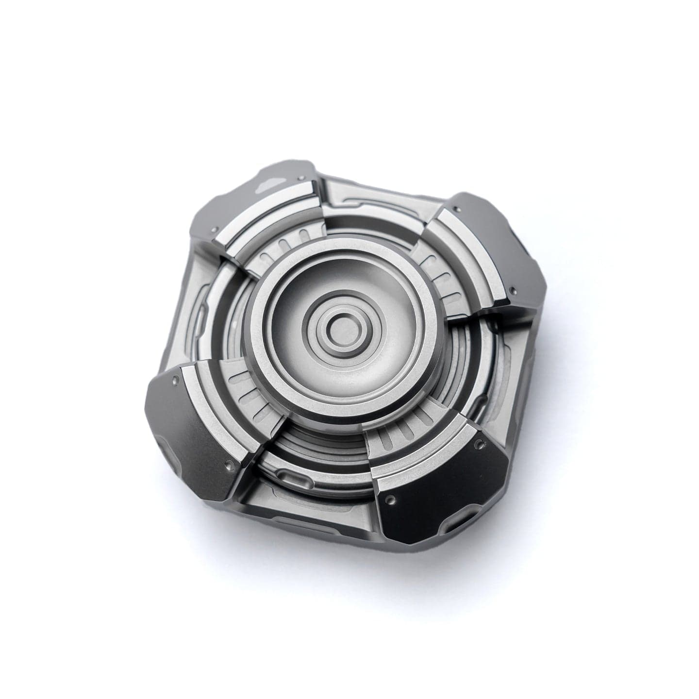 WANWU Fidget Spinner NFE TRANSMITTER Stonewashed Stainless Steel