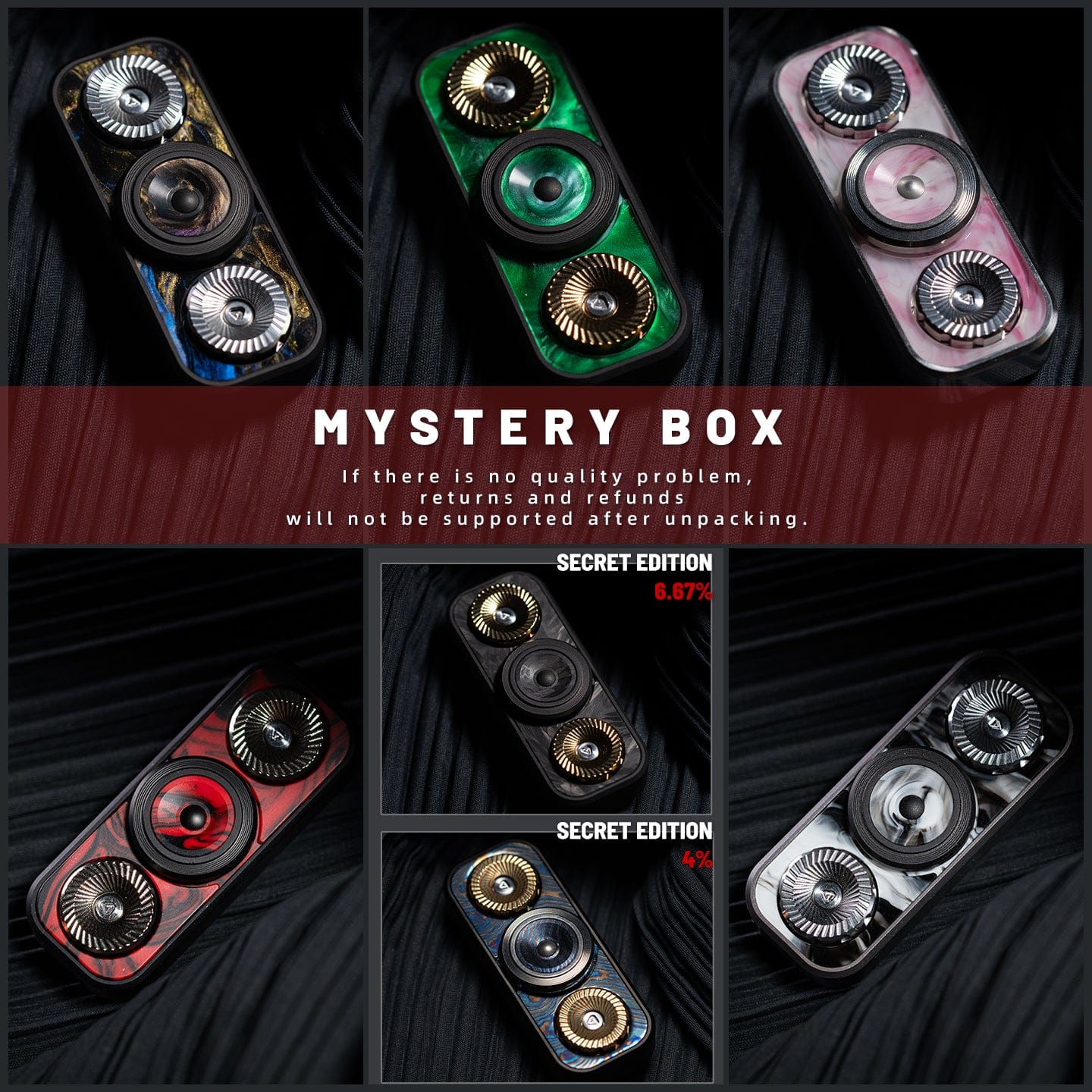 WELL BEAN 只禁优惠代码 SUBWOOFER Titanium-Mystery box (ships in 7 days)