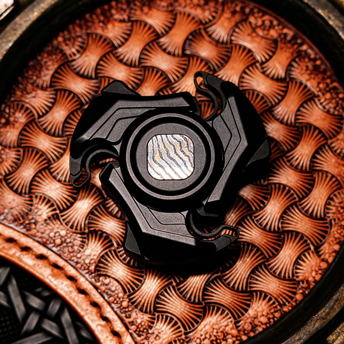 WELL BEAN 只禁优惠代码 Veiled Edge Blackened Blasted Stainless Steel (ships in 5 days)