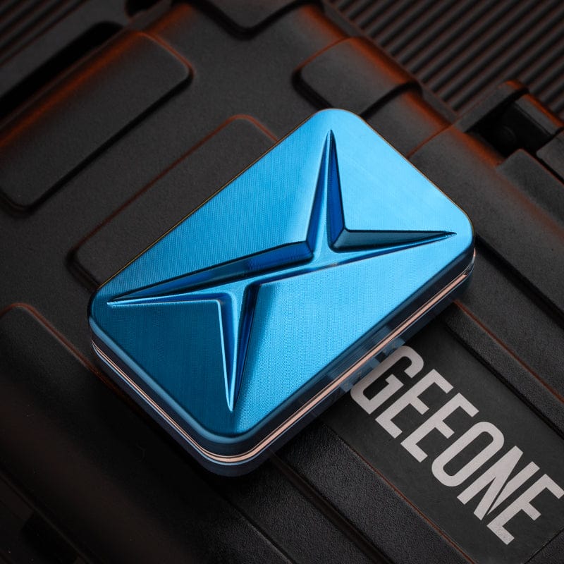 YC EDC Fidget Slider Breakthrough Titanium blue