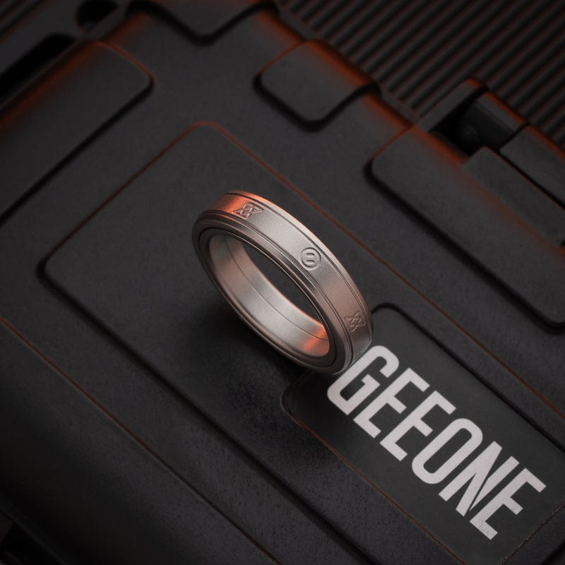 YEDC 只禁优惠代码 Pig Ring-ZHUAN YUN (LKs&YEDC) Titanium original / Size #18