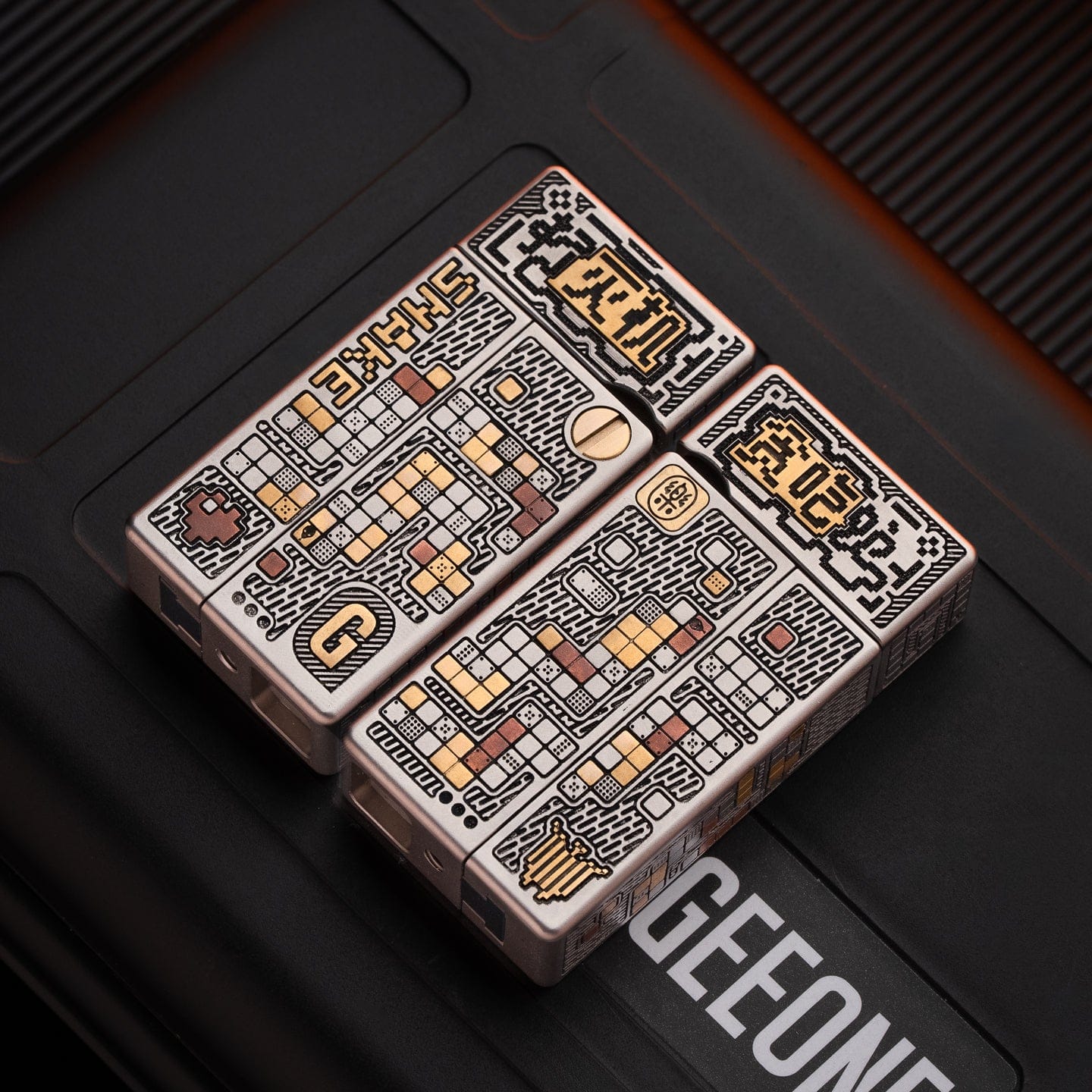 YOLO STUDIO 只禁优惠代码 NO FIRE Titanium engraving (ships in 10 days)