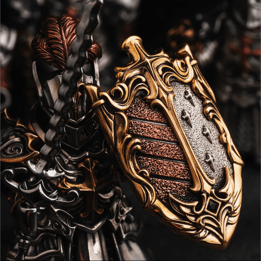 ZHUO JIANG 只禁优惠代码 Crimson Templar Tabletop Ornament