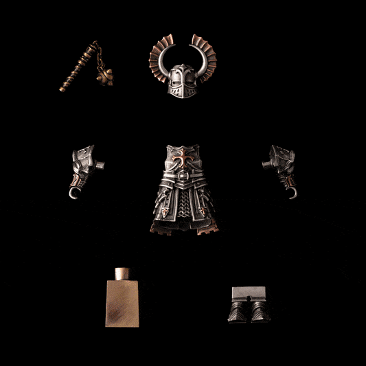 ZHUO JIANG 只禁优惠代码 Crimson Templar Tabletop Ornament