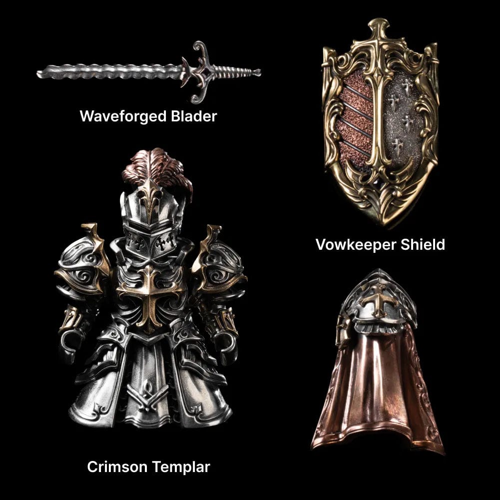 ZHUO JIANG 只禁优惠代码 Crimson Templar Tabletop Ornament
