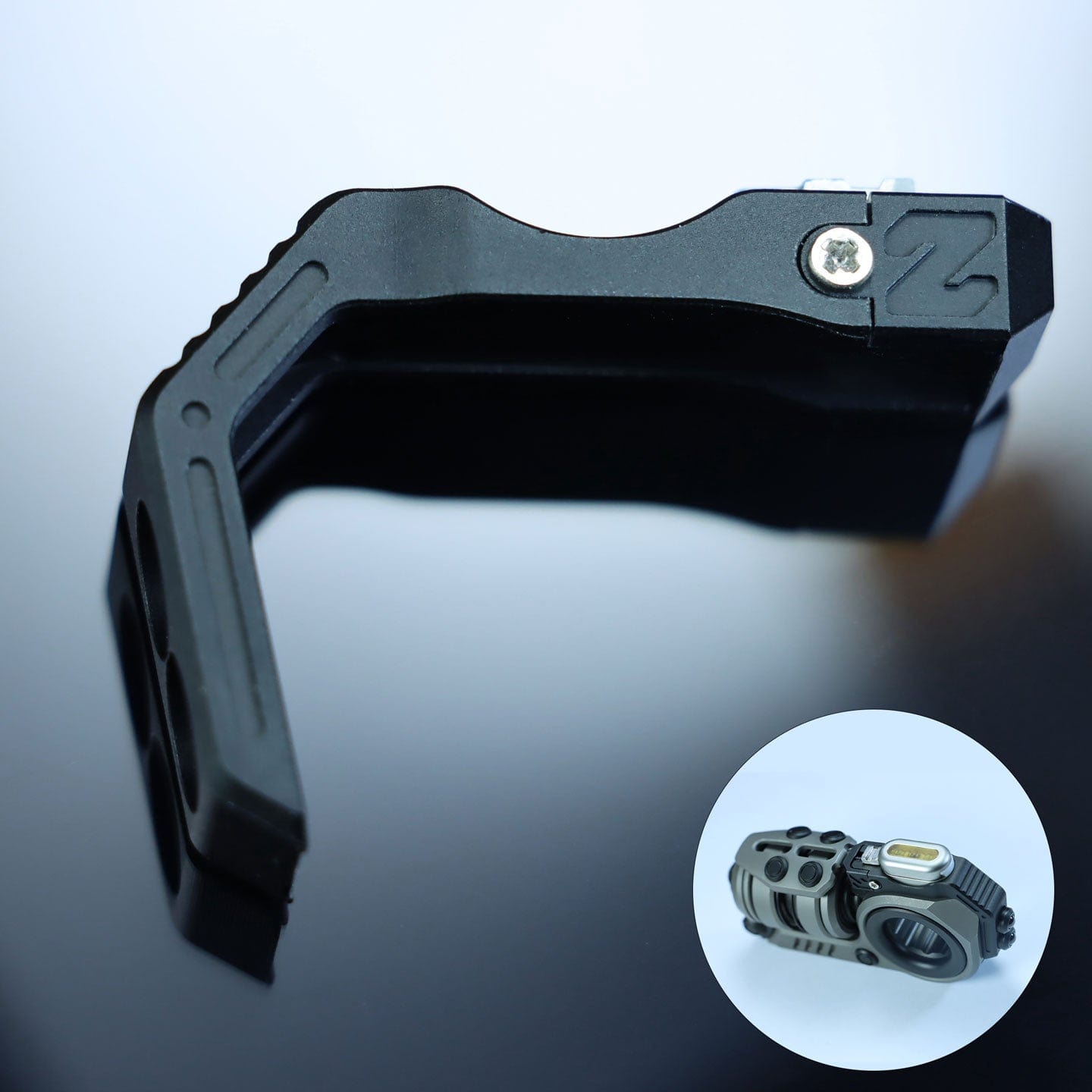 ZZ EDC 只禁优惠代码 Bean Z Aluminum black-Connector attachment