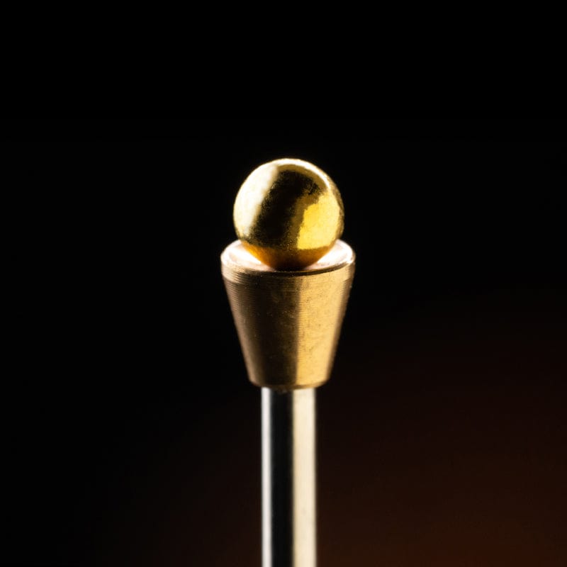 LAUTIE Fidget Spinner Carnival 4mm 18K Gold Bead / 1pc