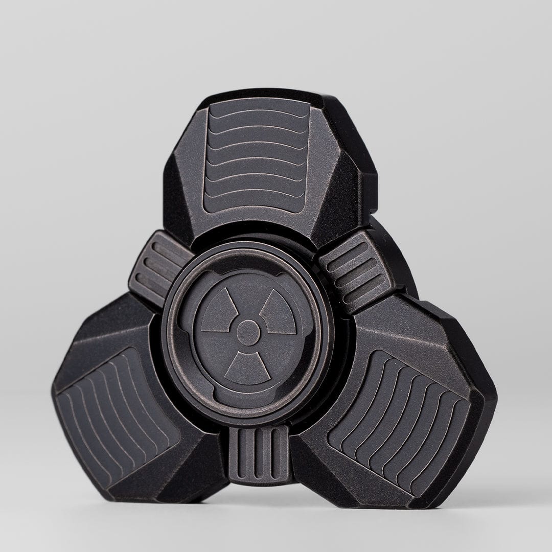 WANWU Fidget Spinner NUCLEAR STATION Titanium alloy black plated